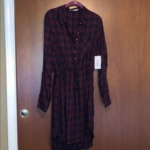 Just Fab brand new plaid dress